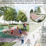 Od 17. maja počinje uređenje Petog parkića 12