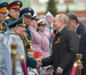 Putin na vojnoj paradi čestitao Dan pobede nad fašizmom (FOTO) 68