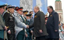 Putin na vojnoj paradi čestitao Dan pobede nad fašizmom (FOTO) 67