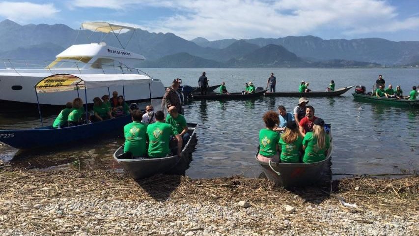 U akciji čišćenja Skadarskog jezera sakupljeno 250 džakova otpada 1