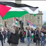 Protest podrške Palestincima u centru Novog Sada (VIDEO) 5