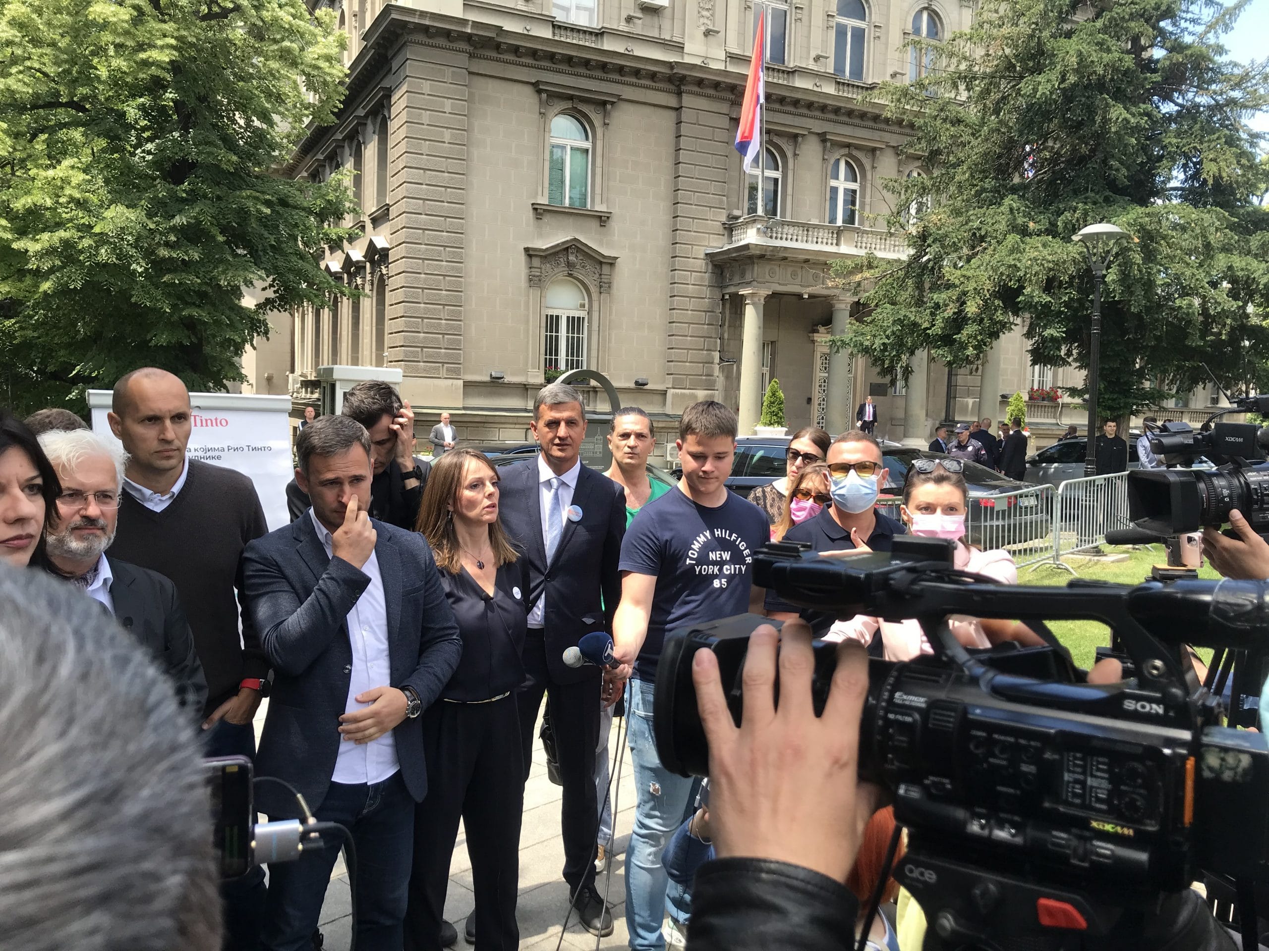 Konferencija više stranaka i pokreta pred Predsedništvom: Protivimo se iskopavanju litijuma 1