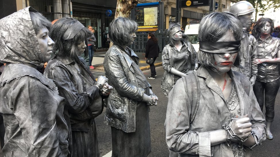 Međunarodni dan žrtava torture: Argentinke koje se bore za pravdu za žrtve njihovih očeva 18 National Day of Memory march, 2019