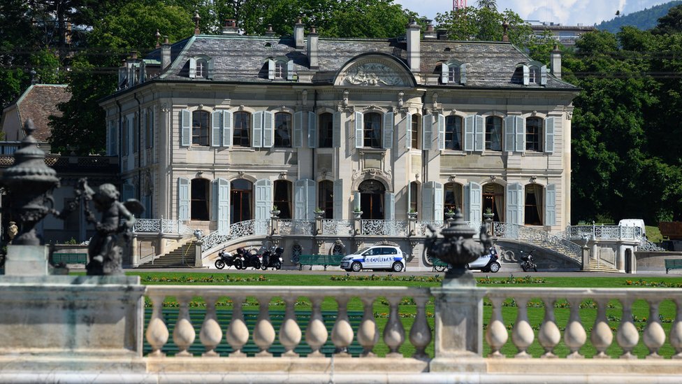 Villa La Grange, Geneva, Switzerland. Photo: June 2021