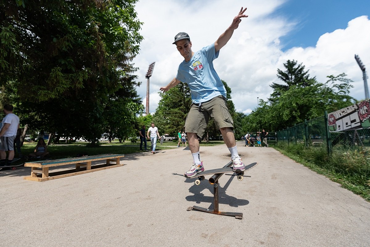 Niš, vožnja i skejtbord: Kako je proslavljen Svetski dan skejtborda 7 Za najhrabrije nema prepreka
