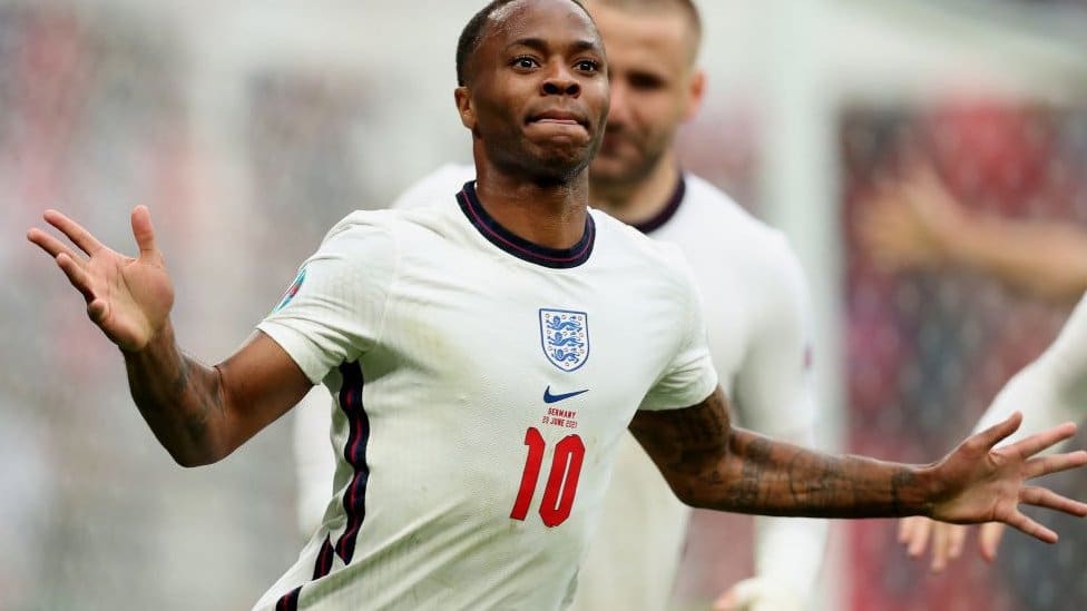 EURO 2020 i fudbal: Englezi bez primljenog gola idu u četvrtfinale, Nemci se ispromašivali 1 Sterling scores