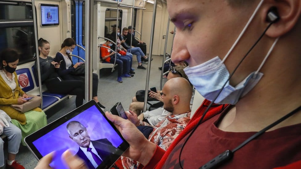 putin v metro