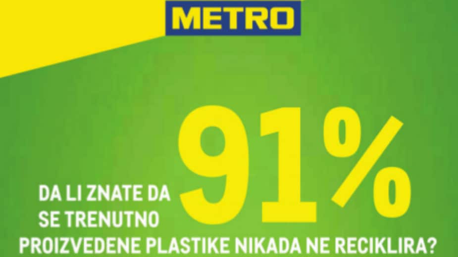 METRO inicijativa za smanjenje upotrebe plastike 1