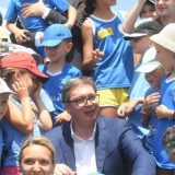 Vučić u poseti Smederevu: Draga deco, želim vam da budete šampioni 7