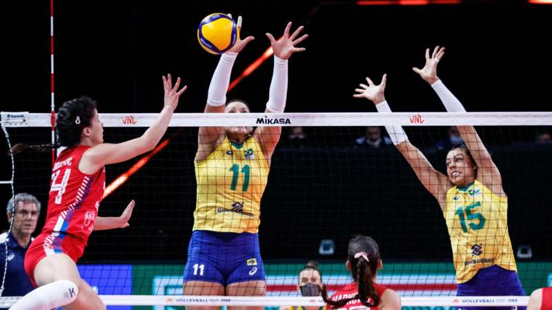 Odbojkašice Srbije izgubile od Brazila u Ligi nacija 1