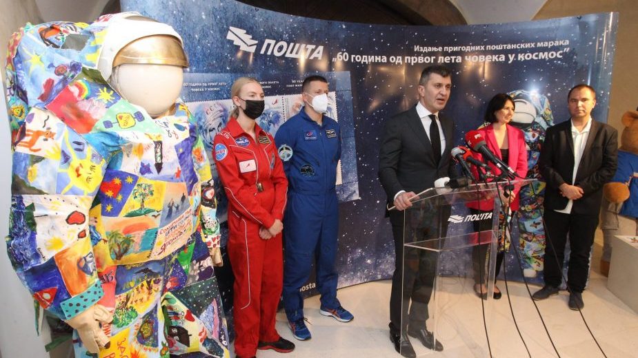 Ruski kosmonauti zatvorili izložbu Srpska i ruska filatelija o kosmosu 1