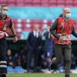 Danski savez: Eriksen i dalje stabilno, pozdravio saigrače 13