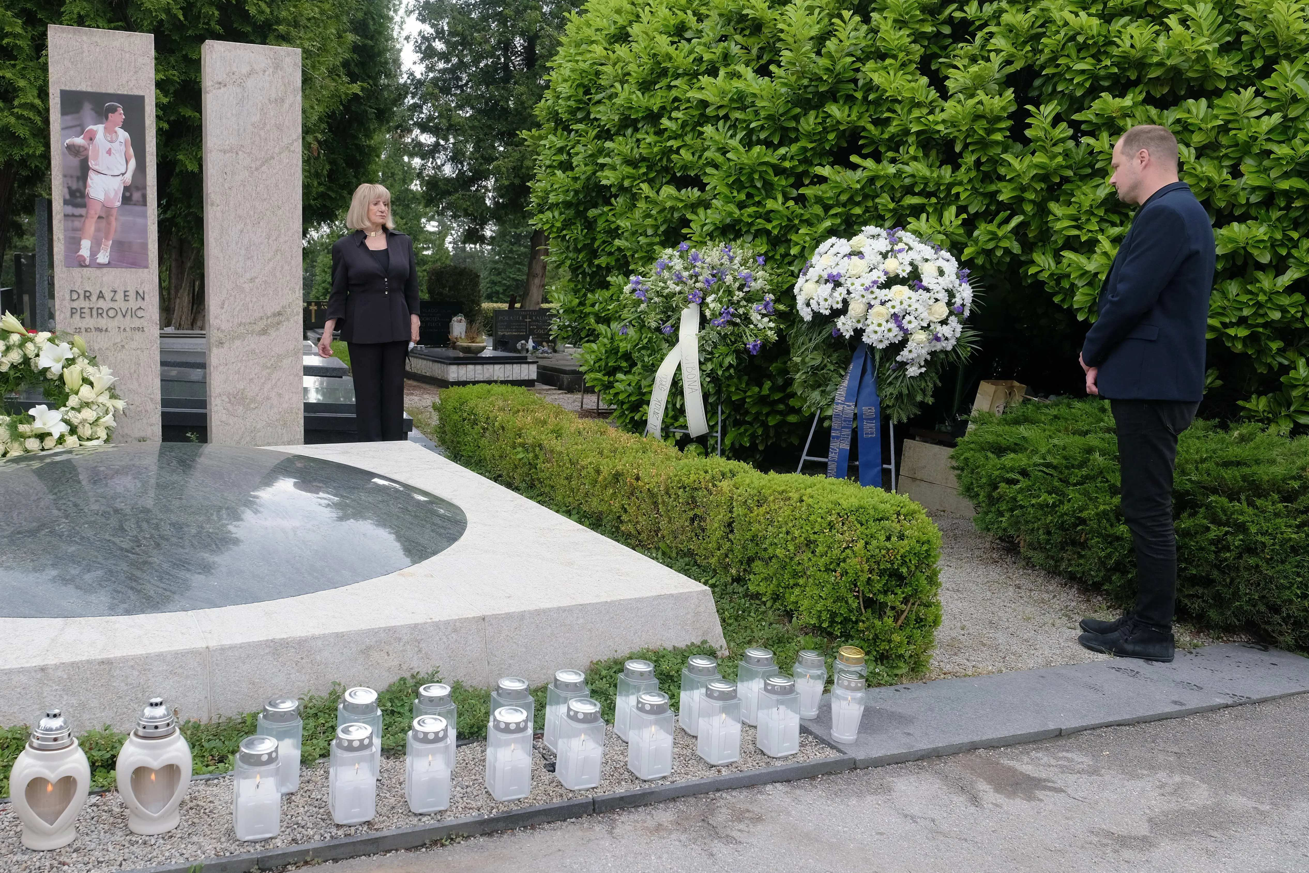 Obeležena 28. godišnjica smrti Dražena Petrovića 1