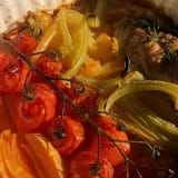 Pečeni čeri paradajz sa belim mesom (recept) 15