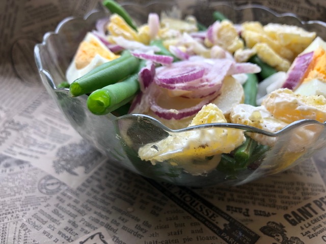 Salata sa zelenom boranijom (recept) 2