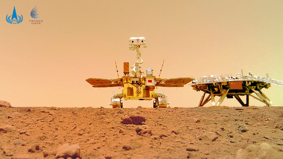 Objavljene slike kineskog rovera sa Marsa 1