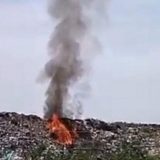 Požar na deponiji u Valjevu 5