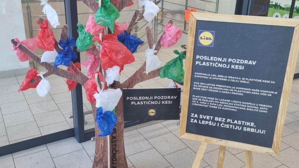 Lidl u Srbiji potpuno izbacio iz upotrebe plastične kese 1