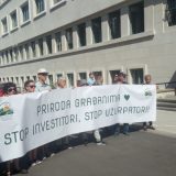 Održan protest u Novom Sadu zbog gradnje mosta na Dunavcu Šodroš 6