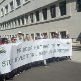 Održan protest u Novom Sadu zbog gradnje mosta na Dunavcu Šodroš 5