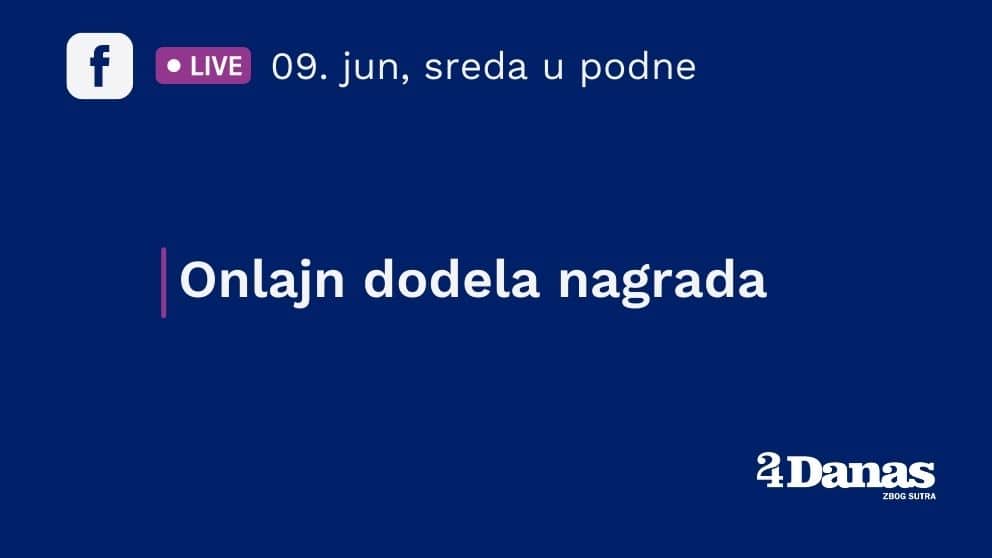 Onlajn pratite dodelu nagrada povodom 24. rođendana lista Danas 1