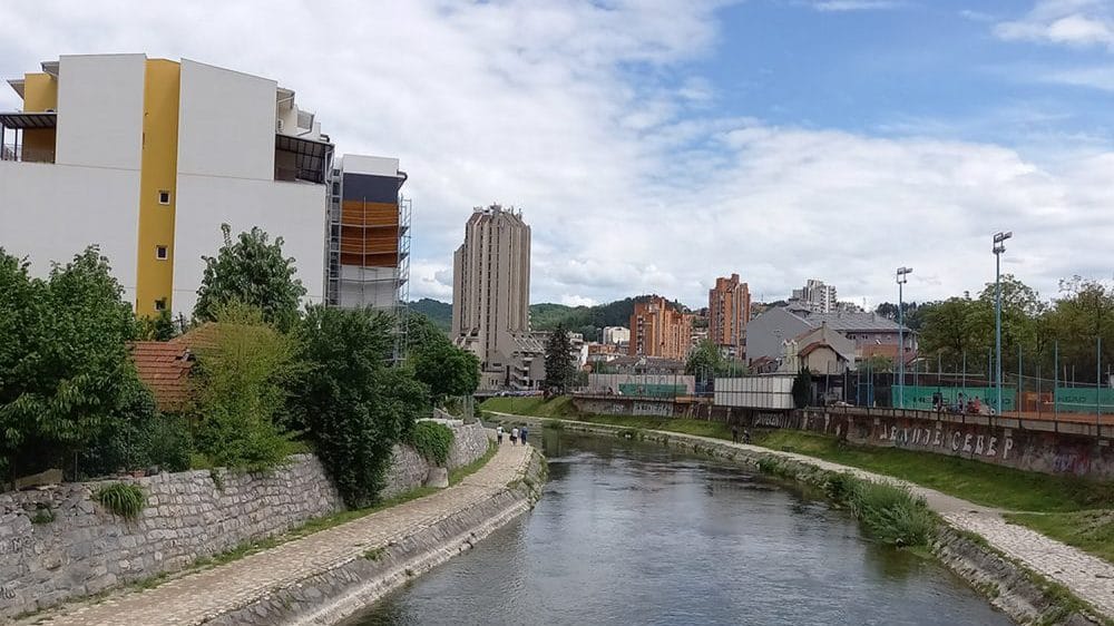 Sutra skokovi u vodu sa Starog železničkog mosta u Užicu 1