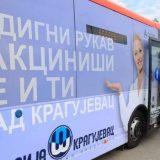 Počeo sa radom autobus za vakcinaciju u Kragujevcu 14