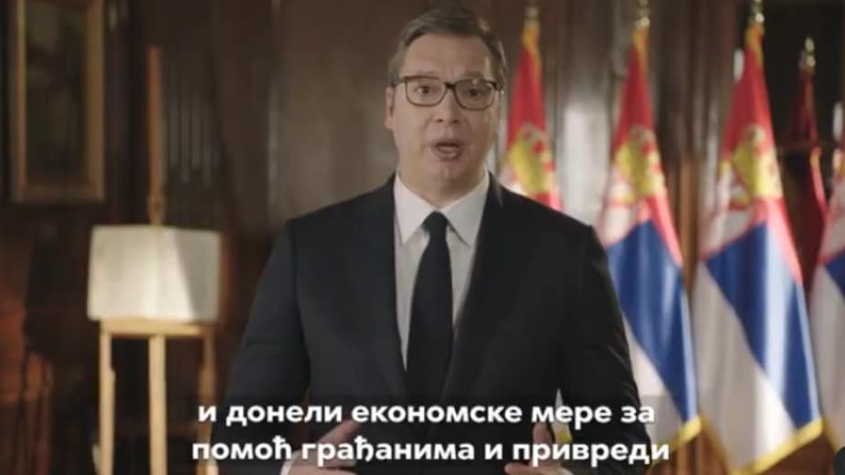 Vučić: Samo zajedno pobeđujemo koronu (VIDEO) 1