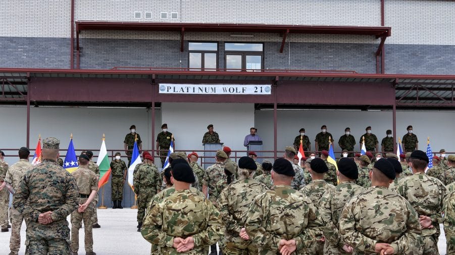 Počela međunarodna vežba "Platinasti vuk 21" 1