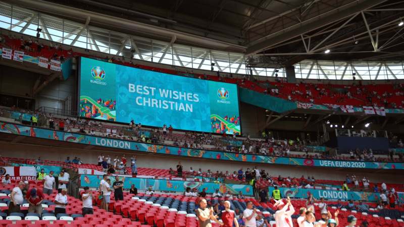 Doktor: Eriksenu na terenu stalo srce, još se ne zna zašto 1