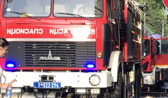 Lokalizovan požar na Novom Beogradu 14