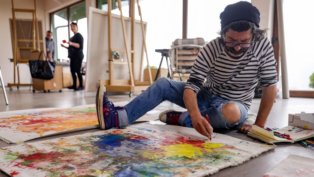 Srpsko-slovenačka umetnička kolonija u Tamnjanici kod Bele Palanke 1