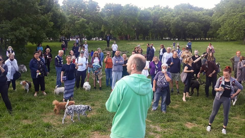 Palilulci brane "zelenu oazu" od podizanja betonskog objekta 1