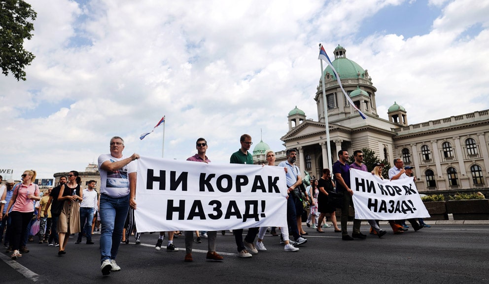 Ne davimo Beograd: Policija nas ispitivala o učešću na protestu advokata 1