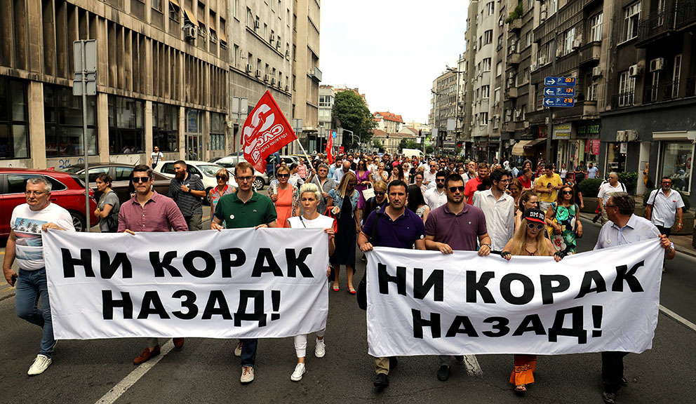 Skupština slobodne Srbije: Podrška štrajku advokata 1