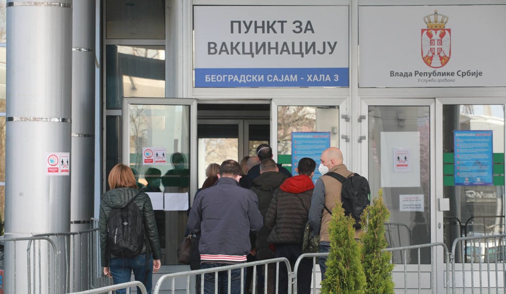 Jovanović (IT uprava): Vakcinisano 50,2 odsto punoletnog stanovništva, dato 5,95 miliona doza 1
