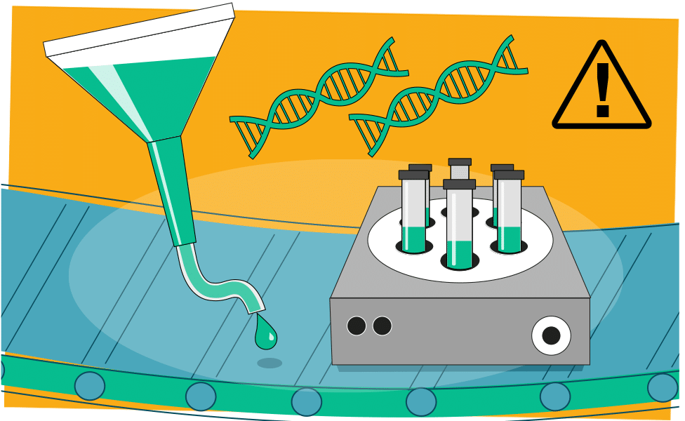 Korona virus i vakcine: Zašto nestašica džinovskih najlonskih kesa usporava vakcinaciju 3 Illustration of the vaccine process that requires filters and plastic pipes