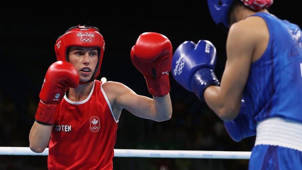 Mandy Bujold competing at Rio 2016