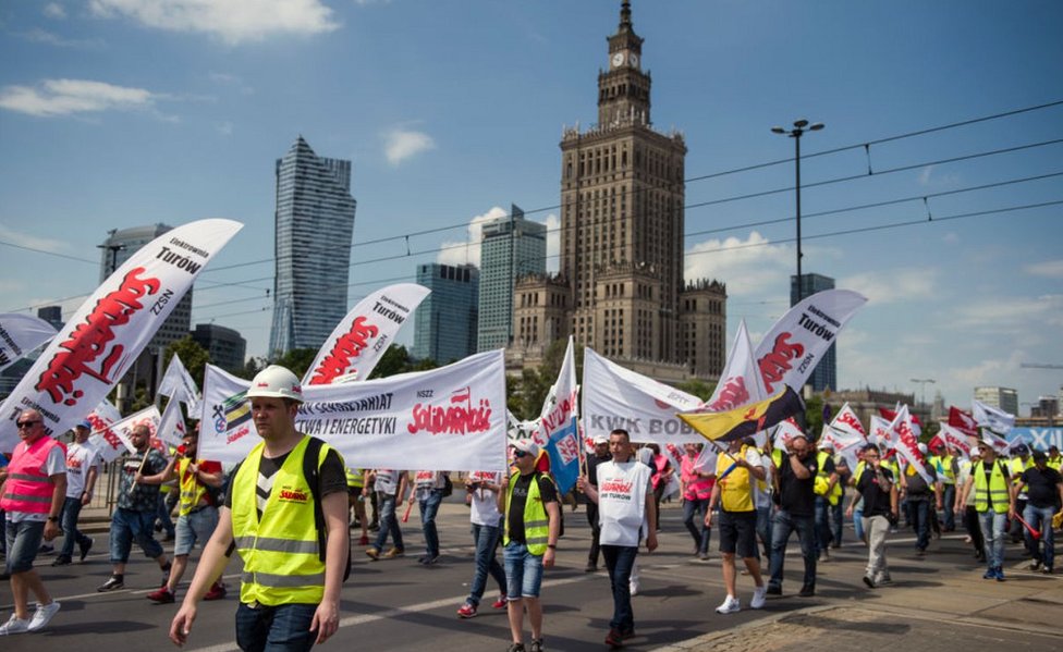 Turov: Ogromni poljski rudnik uglja koji ljuti susede 5 Solidarity march, 9 Jun 21