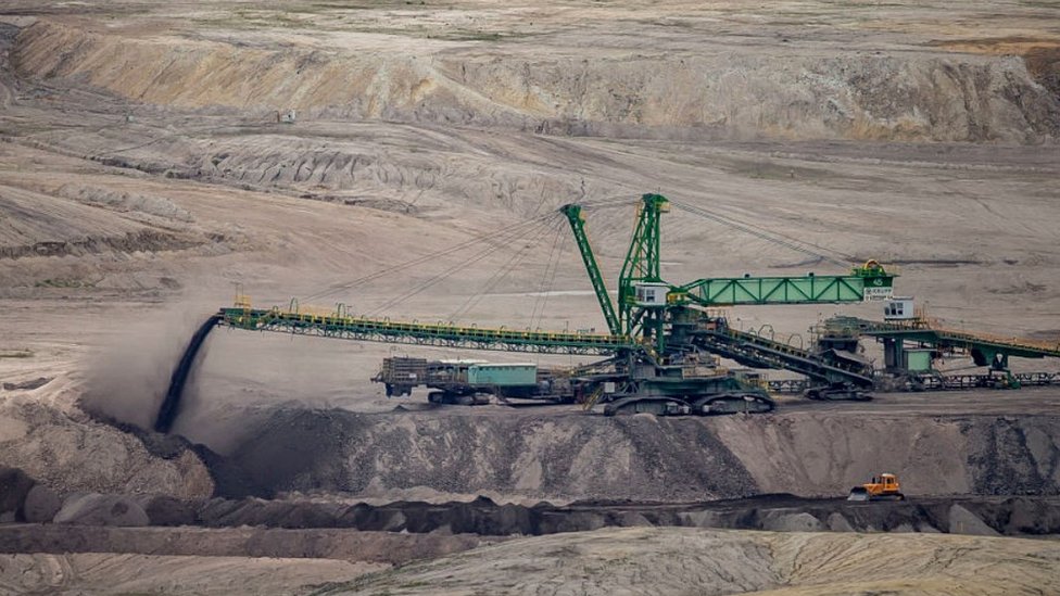 Lignite mining at Turow, Poland, 25 May 21