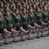 Ukrajina i vojska: Zašto vojne kadetkinje moraju da marširaju na paradi u štiklama 3