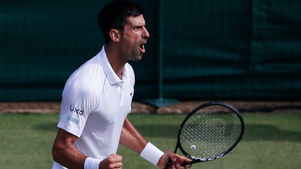 Novak Đoković na Vimbldonu