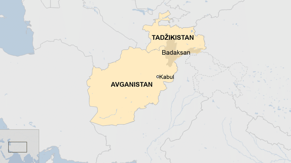 Avganistan, Amerika i Talibani: Vojnici beže u Tadžikistan pred ofanzivom ekstremista 2 Mapa Avganistana