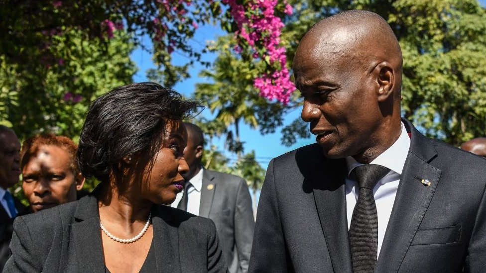 Predsednik Haitija Žovenel Moiz ubijen u napadu na njegov dom - atentatori „govorili engleski i španski" 2 Jovenel Moise and his wife Martine Moise