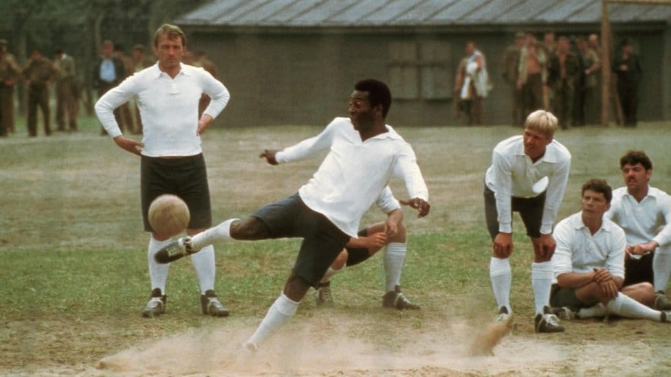 Pele in action in Escape to Victory