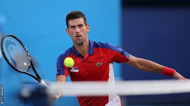 Olimpijske igre u Tokiju: Novak Đoković poražen u polufinalu singla, ostaje borba za bronzu, Hrvati podelili medalje u muškom dublu 1 Novak Djokovic.