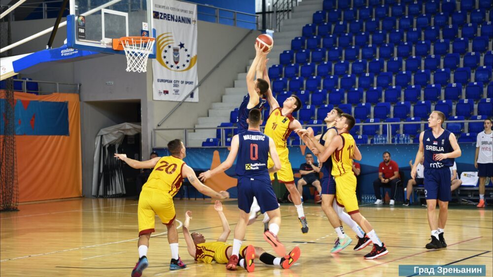 Mladi košarkaši odigrali prvi trening meč sa selekcijom Severne Makedonije 1