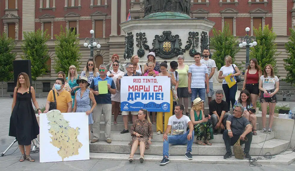 Pokret Marš sa Drine: Nema ništa zeleno u zelenoj ekonomiji, osim dolara 1