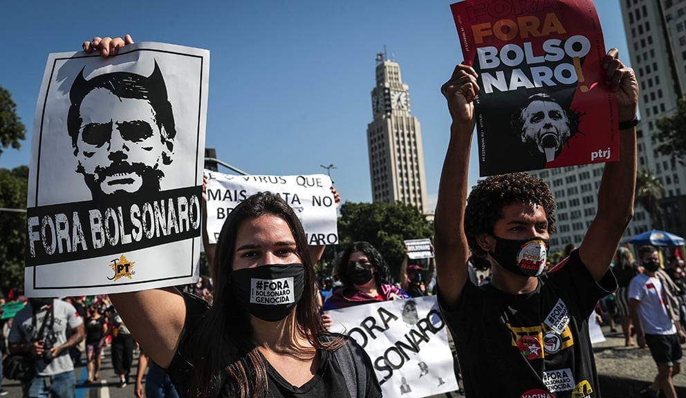 U Brazilu nastavljeni protesti protiv predsednika Bolsonara 1