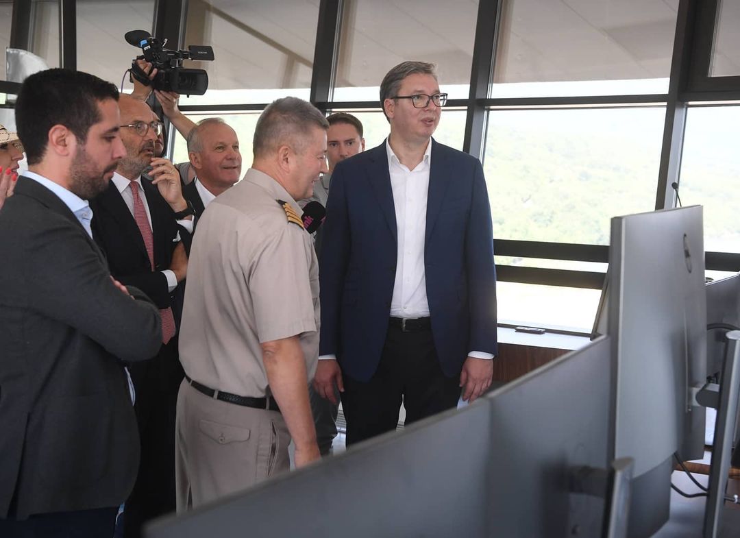 Vučić obišao rekonstruisanu brodsku prevodnicu na HE Đerdap 1 2